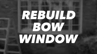 Rebuilding bow window [upl. by Quin]