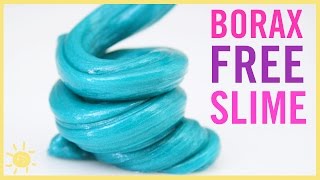 BEST Kid Friendly Slime NO Borax [upl. by Dunn]