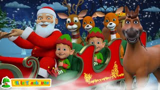 Vive le Vent Chants de Noël et Plus Chansons pour Bébés et Enfants par Little Treehouse française [upl. by Anirt933]