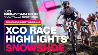 Womens XCO Race Highlights Snowshoe USA  UCI Mountain Bike World Series [upl. by Alidia]