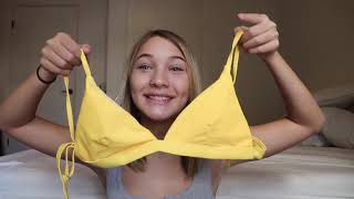 SHEKINI New Bikini Try on Collection 2019 Halia Beamer [upl. by Garnett953]