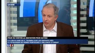 Débat sur la GPA avec Henri de Soos et Dominique Mennesson sur LCI [upl. by Geanine]