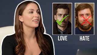 Mens Facial Hair Styles That Women LOVE amp HATE  Girls React [upl. by Mapes]