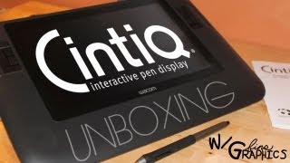 Wacom Cintiq 12WX  Unboxing [upl. by Derby75]