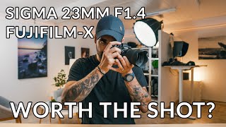 Sigma 23mm f14 for Fujifilm Xmount  The best alternative [upl. by Ynaffat]