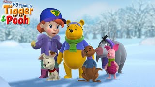 My Friends Tigger and Pooh S01E20 Snow Problem Roo  Review [upl. by Enelhtak596]