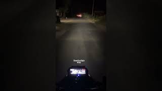 Worst led Headlight Hero Xtreme 125r [upl. by Ennovehc]