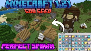 🔥Good Minecraft seed for 121 bedrock edition  God seeds [upl. by Ahsiad]