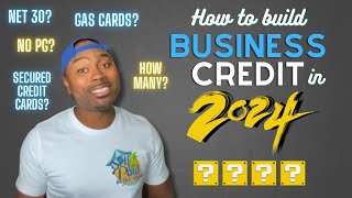 How to Build Business Credit in 2024  Net 30  Easy Approval Vendors [upl. by Inaleon]