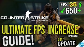 🔧 CSGO Dramatically increase performance  FPS with any setup 2018 UPDATE Lag  FPS drop fix [upl. by Decato]