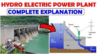 Hydro Electric Power Plantஎப்படி வேலை செய்கிறது   Construction And Operation  Explained In Tamil [upl. by Airdnaxela]