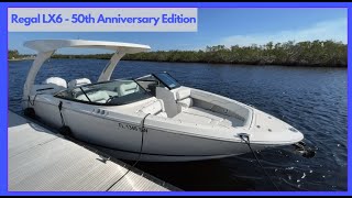 EP 48 Regal LX6 Bowrider Boat Tour 2021 [upl. by Polak]