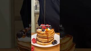 Protein pancakes🥞 healthypancakes healthylifestyle recipes pancakesrecipe [upl. by Herwick499]