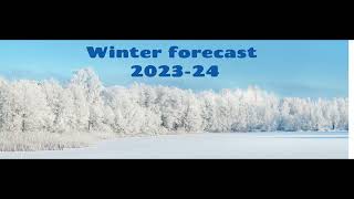 202324 Preliminary Forecast [upl. by Lantha]