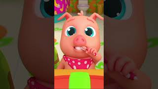 No No A La Hora De Dormir Canción Divertida Para Niños shorts reels funny animation cartoon [upl. by Kensell112]