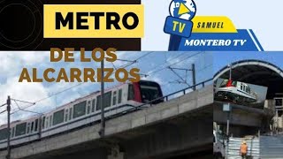 Avance del metro Santo Domingo los alcarrizos y colocación de rieles [upl. by Bagley719]