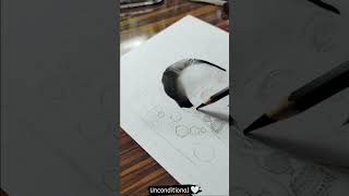 𝐔𝐧𝐜𝐨𝐧𝐝𝐢𝐭𝐢𝐨𝐧𝐚𝐥 𝐋𝐨𝐯𝐞 💞 art graphite graphiteportrait drawing sketchgraphitepencildrawingartist [upl. by Jonis]