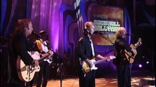 Crosby Stills amp Nash with James Taylor and Emmylou Harris  quotTeach Your Childrenquot  1997 Induction [upl. by Dwight]