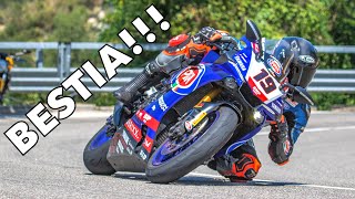 Yamaha r1 amp r6  Verso il raduno Yamaha r1 sul passo della futa 🚀  4k [upl. by Kass]