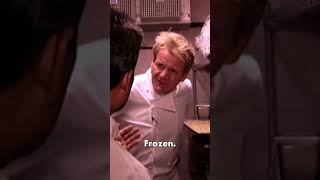 Do you like your food freshfrozen GordonRamsay KitchenNightmares [upl. by Leanna969]