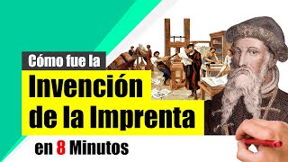 La invención de la IMPRENTA  Resumen  Origen inventores e impacto [upl. by Ative115]