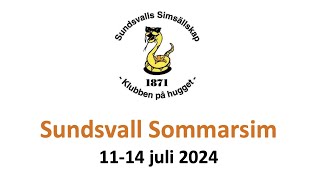 Sundsvall Sommarsim 2024  Pass 4 [upl. by Laroy]