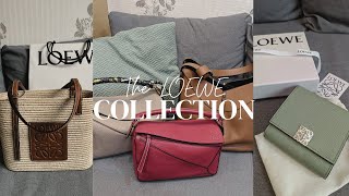 【開箱♥】My LOEWE Collection｜LOEWE包包大合集！PUZZLE  Hammock  Bucket Bag  Wallet  喜歡LOEWE的這集不要錯過！ [upl. by Plafker]