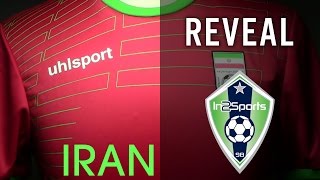 Uhlsport Iran World Cup Jerseys  Reveal [upl. by Luelle]