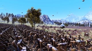 6000 Catapults amp Archers VS 24000 Romans  Ultimate Epic Battle Simulator [upl. by Delphinia49]