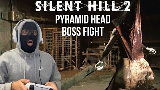 Silent Hill 2 Remake Pyramid Head Boss Fight The Urban Gamer Clips SilentHill2Remake [upl. by Pandich31]