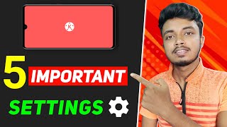 Kinemaster 5 Important Settings For YouTuber  Get Best Video Quality [upl. by Enayr]