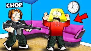 ROBLOX CHOP AND FROSTY PLAY HIDE AND SEEK DIE OR LIVE [upl. by Acinelav]