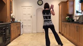 Dedication to my Ex line dance tutorial video [upl. by Vitale]