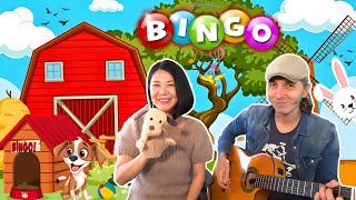 🐶 BINGO Song  Fun Sing and Clap Along  Hug Melody® by Hug Music [upl. by Willet244]