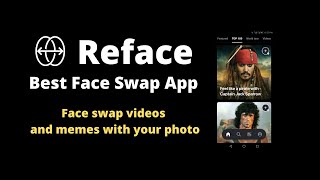 Reface App  How to use Reface App  Best Face Swap App [upl. by Honorine763]