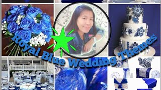 Royal Blue Wedding Themes Ideas [upl. by Elset]