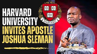 Apostle Joshua Selman Invited To Speak At Harvard University [upl. by Retluoc]