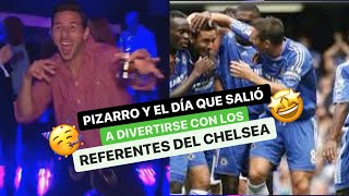 🚨 CLAUDIO PIZARRO y el día que tuvo que salir a DIVERTIRSE 🍻 con los REFERENTES del CHELSEA 😜 [upl. by Odradlig213]