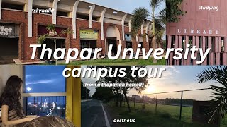 exquisite CAMPUS TOUR  THAPAR UNIVERSITY [upl. by Warram]