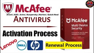 McAfee Antivirus Activation Process  McAfee Antivirus Renewal Process  antivirus renew kaise karen [upl. by Solnit927]