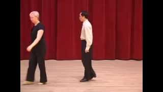 Silver Mambo  Crossover amp Walk Around Turn Ballroom Dance Lesson [upl. by Pompei956]