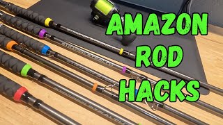 3 Fishing Rod Hacks from AMAZON [upl. by Gagne707]