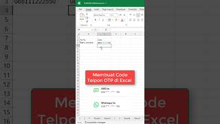 Membuat Kode OTP di Microsoft Excel [upl. by Inele]