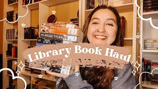 Library Book Haul  November 2023 [upl. by Ttelrats]