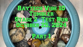 New Raytech Vibe 10 Tumbler  Test Video [upl. by Annatnas78]