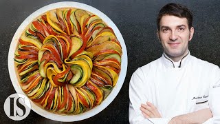 La Ratatouille in un 3 stelle Michelin francese con Martino Ruggieri  Alléno au Pavillon Ledoyen [upl. by Latyrc]