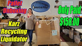 Karz Recycling Pallet Unboxing General Merchandise Household amp Returns  Online Reselling [upl. by Sissel958]