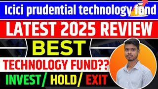 icici prudential technology direct plan growth icici prudential technology fund [upl. by Zilevi]