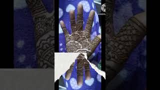 Karva Chauth 🤗 Mehndi short arbic mehndihenna mehndi designlikeshareyt shortfeedbackshort❤️ [upl. by Hauger570]