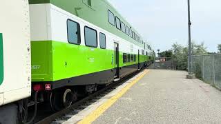 GO Train Departing Pickering Station [upl. by Gitel]